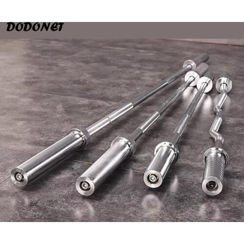 Top Quality Gym Fitness Equipment Accessories Weightlifting Barbell Bar Big Hole 5CM Bench Press Exercise