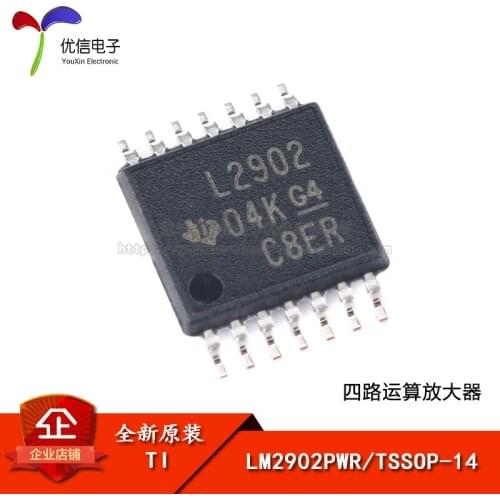 Genuine original LM2902PWR TSSOP-14 Quad operational amplifier IC