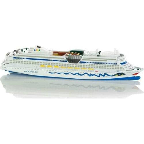 SIKU Die cast 1720 Aida luxury cruise Vessel model alloy Ship Model Collection Toys For Children