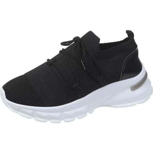 Womens sports summer womens breathable socks casual lace-up tennis mesh womens sports ladies flat-bottomed large size