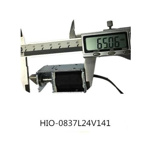 1pc Long-time electromagnet HIO-0837L-24V141 cabinet lock iron cabinet lock game machine coin change cabinet lock