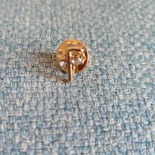 11MM Masonic Tubal Cane Lapel Pin Badge Mason Freemasonry gift