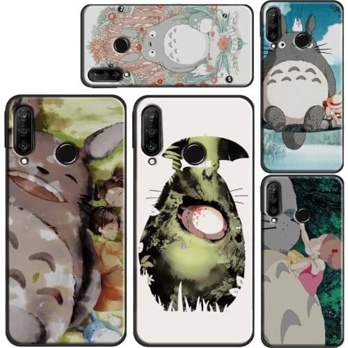 My Neighbor Totoro Ghibli Anime Case For Realme 6 7 8 Pro Q3 GT Neo C3 C11 C15 C21 OnePlus 9 Pro 8 Pro 8T 9R Phone Cover