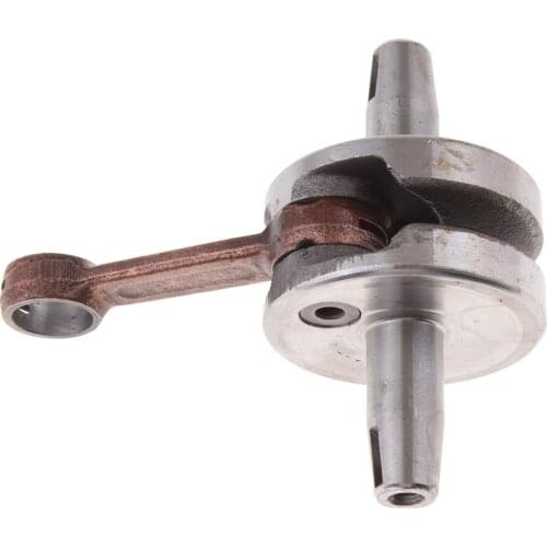 Dolity Full Circle Crank Shaft for 2 Stroke 49cc Pocket Scooter Mini Dirt Bike ATV Quads