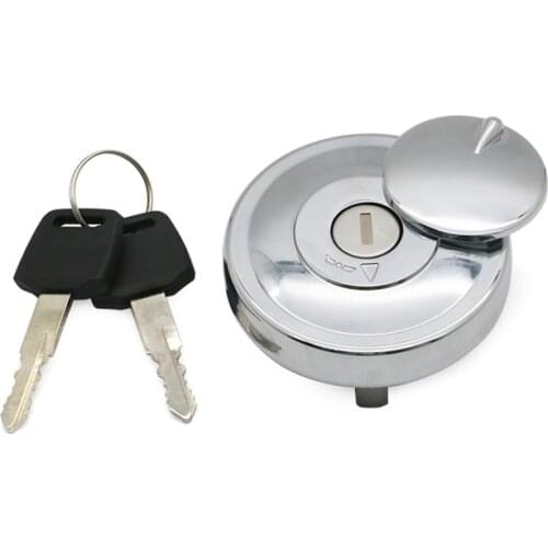 For Yamaha DragStar V-Star Chrome Fuel Gas Tank Cap Keys XVS125 XVS250 00-12 XVS400 96-12 XVS650 98-17 XVS950 09-16 XVS11