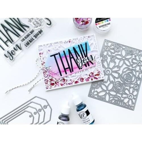 Flower frame decoration metal Cutting Dies Stencils DIY Scrapbooking Paper/photo Cards Embossing Dies