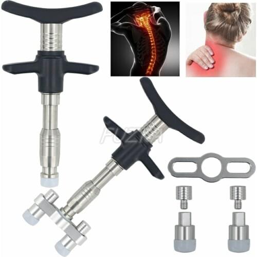 New Manual Chiropractic Gun Body Adjustment Health Care Massage Correction Tool For Spinal Pain Backbone Modulation Massager