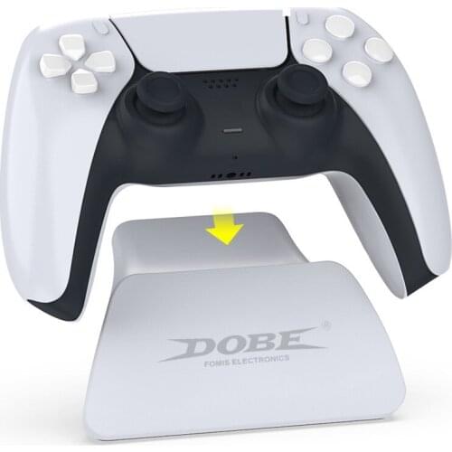 For PS5 Wireless Gamepad Handle Display Stand for PS5 Game Controller Desktop Display Bracket with USB Cable Games Accessories