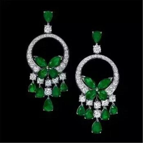 Xb267 Luxury Designer Fashion 925 Sterling Silver Jewelry zirconia shinning for lady women,cute&sweet bg