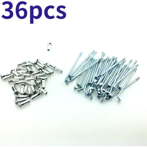 36pcs 3mm for Gn125 Gn250Motorcycle Accessories Spokes Wire about In Diameter Universal Electric Vehicle Parts Bicycle Spokes