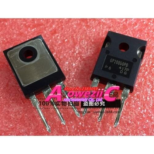 Aoweziic 2017+ 100% new imported original IRGP20B60PD GP20B60PD IRGP20B60PDPBF TO-247 IGBT tube 22A 600V