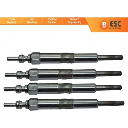 ESC EGP72-1 4 Pieces Heater Glow Plug 11 Volts for Land Rover Defender Discovery ERR6066