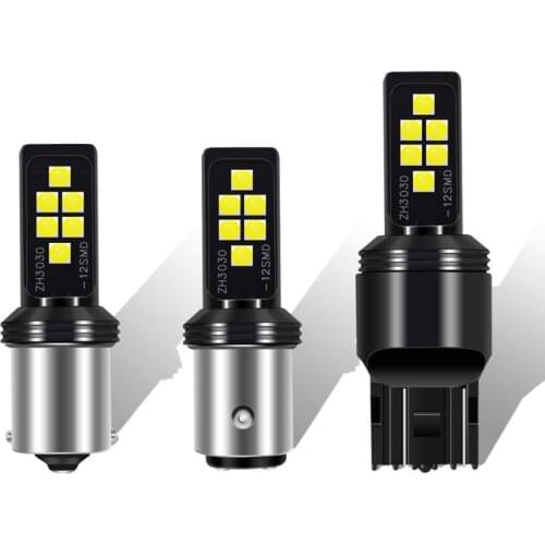 Car LED Lights T20 7443 1157 1156 12SMD Turn Lights Brake Lights Car Reserve Lamp Auto Fog Lamp Turn Signal Bulb