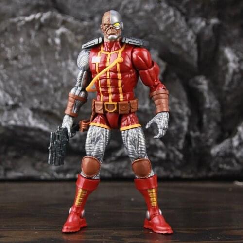 Original Marvel Legends Deathlok 6" Action Figure From 2018 Deadpool Sasquatch BAF Wave Collectible Doll Model Toys