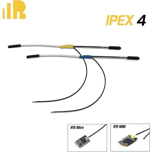 FrSky 868MHz(EU.LBT) New Antenna Ipex4 Dipole T Antenna for R9 Mini / R9 MM Receiver