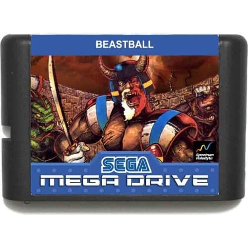 Beastball16 bit MD Game Card For Sega Mega Drive For Genesis