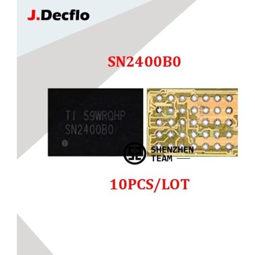 JDecflo 10Pcs/Lot IC Tigris SN2400B0 SN2400BO USB Control U1401 Charging IC Charger 35pins For iPhone 6 6P Integrated Circuits