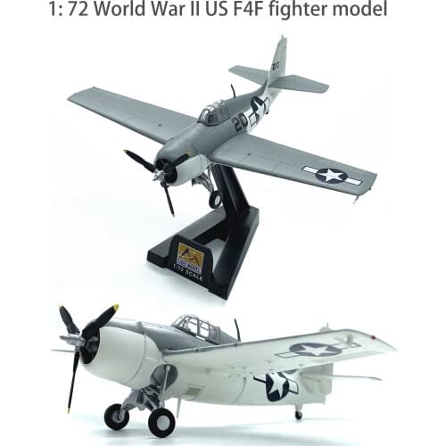 1: 72 World War II US F4F fighter model Trumpeter 37250 Finished product collection