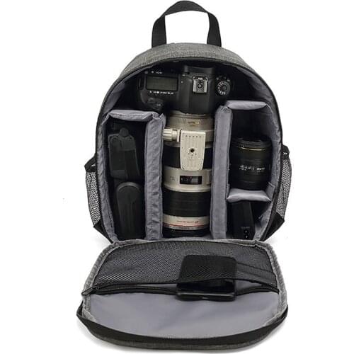 Multi-functional Camera Bag Photo Backpack Waterproof Large Capacity Portable Travel DSLR Camera Bag Digital Cameras Bag