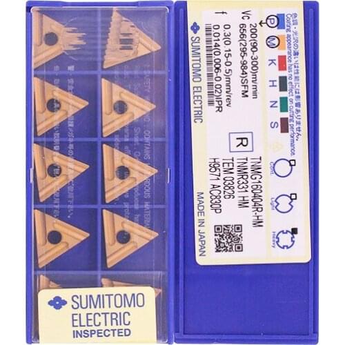 Original Carbide Insert CNC TNMG160404R Stainless Steel Cast Iron