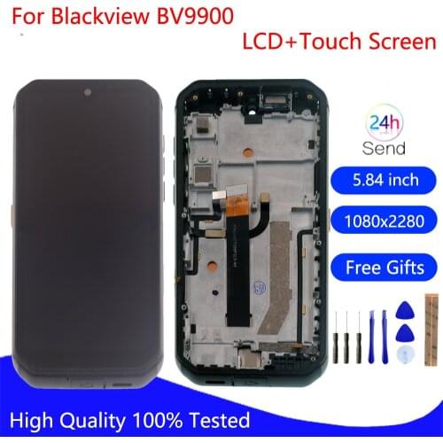 Original For Blackview BV9900 Display LCD Touch Screen Assembly Phone Parts For Blackview BV9900 Screen LCD Display