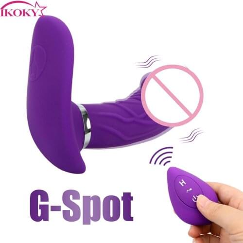 Wearable Dildo Sex Toys for Woman Vibrator Female Masturbation Clitoris Stimulato Silicone Vaginal massager