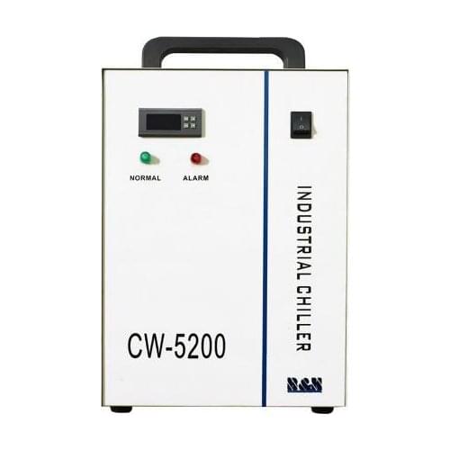 Industrial Water Chiller For CNC Laser Engraver Engraving Machines CW-5200