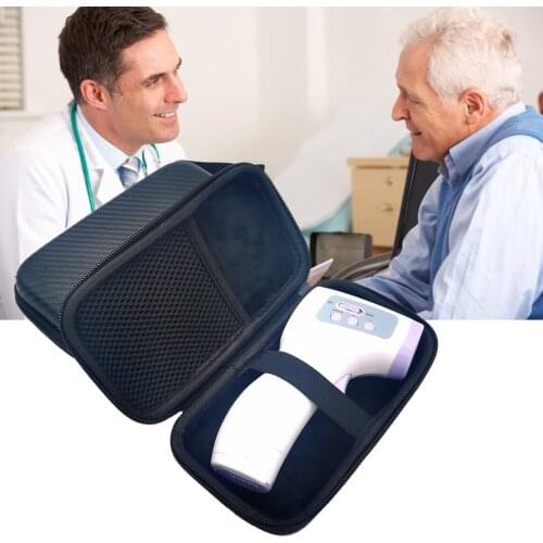 Universal Thermometer Storage Box Zipper Design Portable Protective Case For Ear Thermometer Storaging Bag Anti-Seismic Package
