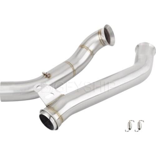For Husqvarna Vitpilen 701 2018 2019 2020, Svartpilen 701 2019 2020 Motorcycle Exhaust Muffler Mid Link Pipe
