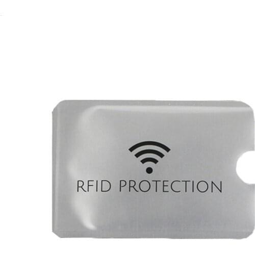 10pcs/lot Anti-Scan RFID Blocker Cards NFC Shielding Card Pouch FOB Signal Shielding Protector for Privacy Protection NBAG1034