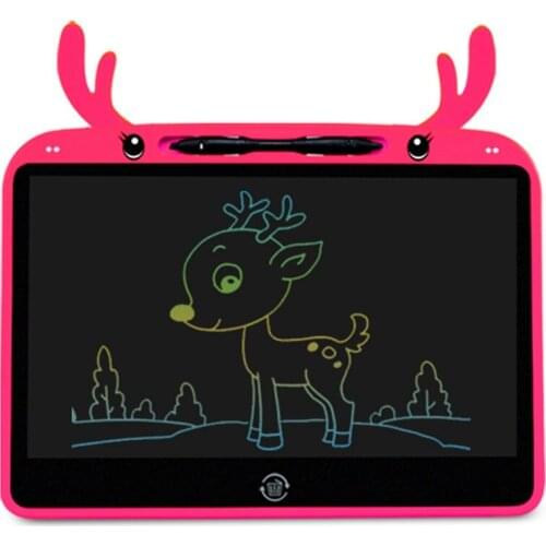Childrens Cartoon Color Drawing Board Graffiti Board with Lock Erase Button School Children Handwriting DIY Gift