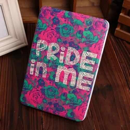 GESCAS Cartoons Case For Ipad Mini/air/2017/2018 New 9.7 Inches With Tempered Film Shockproof Full Cover Tablet Case