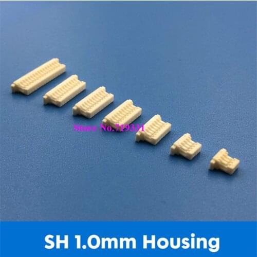 100~500pcs SH 1.0mm Female Housing Connector， Female Crimps
