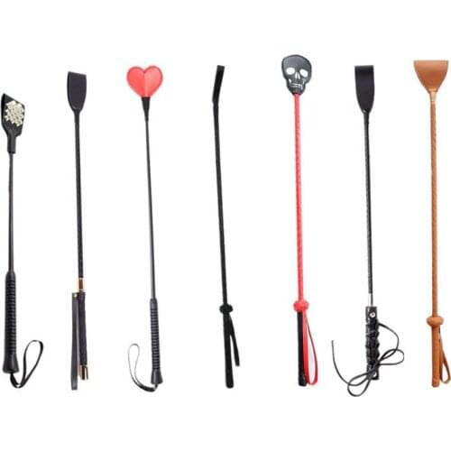PU Leather Spanking Knout Sexy Whip With Sword Handle Lash Fetish Flogger BDSM Horse Whips Fetish Bondage Exotic Adult Sex Toys