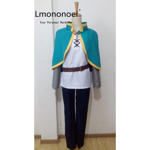 Lmononoei KonoSuba Kazuma Satou Cosplay Costume Any size