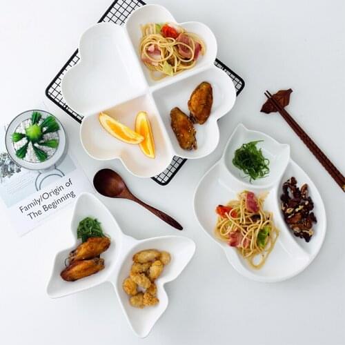 Ceramic Dinner Plate Dessert Snack Fruit Plate Outdoor Afternoon Tea Tableware Home Furnishing Kitchen Supplies Dinner Plate Set