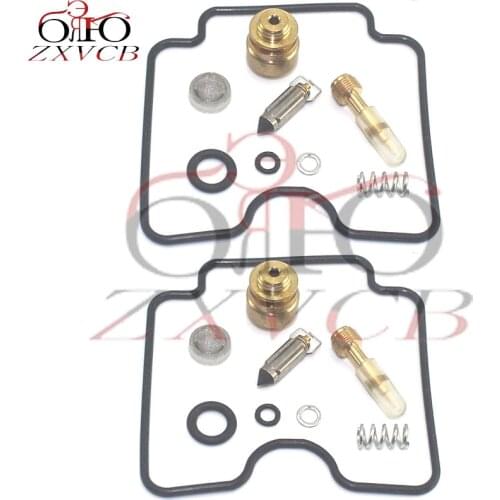 2set for GS500F 2004-2009 GS 500 GS500 F 500F Motorcycle Carburetor Repair Kit Needle Valve