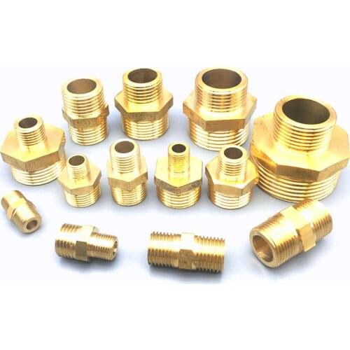 Copper equal diameter double outer External thread 1/2 conversion 1/4’ Variable diameter 3/8’ turns 1/8’ joint 1 inch 4/3