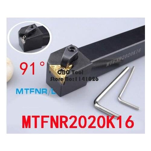 MTFNR2020K16 / MTFNL2020K16 Metal Lathe Cutting Tools,CNC Tool Cylindrical turning tool, External Turning Tool,Type MTFNR/L