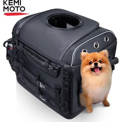 Motorcycle Bag Pet Dog/Cat for Street Glide Road King with Passenger Seat Luggage Rack For Touring Trike Model For Electra Glide