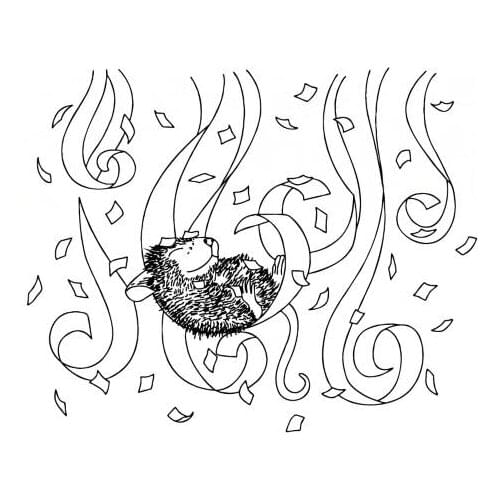 Mouse Transparent Clear Silicone Stamp/Seal for DIY scrapbooking/photo album Decorative clear stamp sheets ST0631