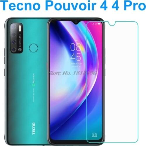 Tempered Glass For Tecno POP 4 Pro Glass Screen Protector Scratch proof Protective Film On Tecno Pouvoir 4 Pro LC7 Glass Cover