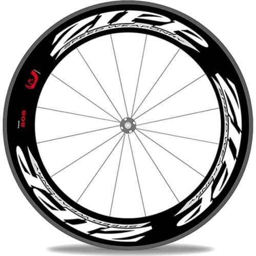 Zipp 700C firecrest 808 speedweaponpy Wheel set sticker road bike carbon cutter rim wheel