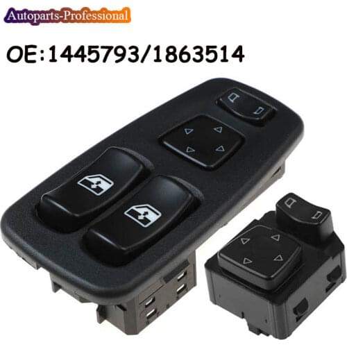 1445793 1863514/1746397/0431601 For Scania New Car Electric Window Glass Lift Switch Assembly Glass Lifter Switch