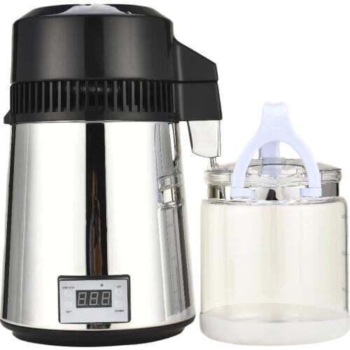 4L/1Gal Moonshine Still Kit Alcohol Distiller Water Distiller With Connection Bottle Home Brew Wine Making Kit