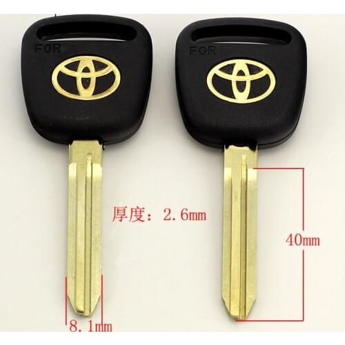 C906 Copper standard TOY 3 blank key