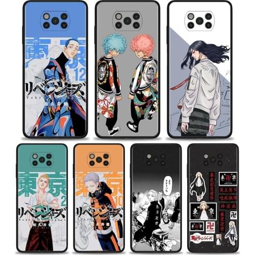 Tokyo Revengers Anime Silicone Soft Pnone Case For Xiaomi Mi Poco X3 NFC Pocophone F1 M3 Pro 5G F3 Back Cover Fundas Housing