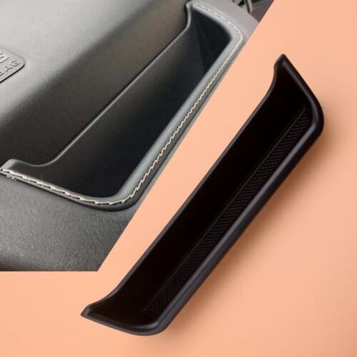 Beler Black Passenger Side Storage Box Holder Tray Fit For Mercedes Benz G-Class W464 W463A G350 G500 G63 G65