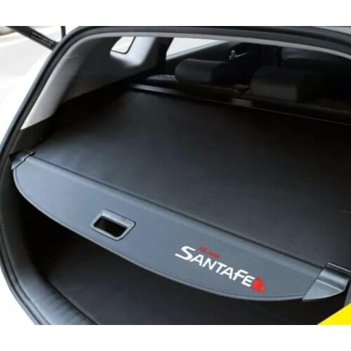 For Hyundai Tucson 2015-18 Santafe 2013-19 dedicated trunk cover material curtain rear curtain retractable space Car accessories