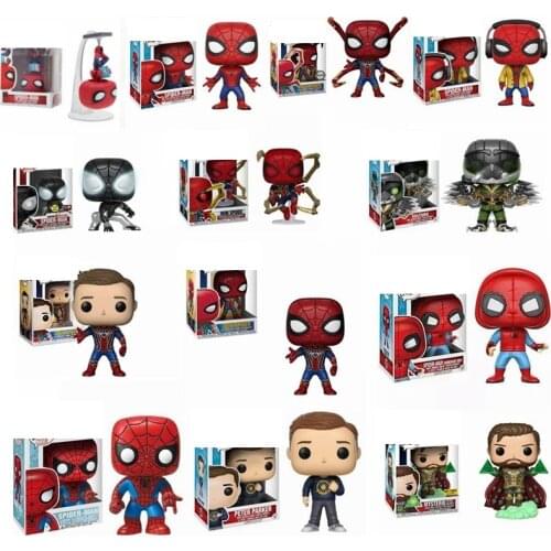 Funko pop Spider-Man: Homecoming PVC Action Figure Collected Toys for Children Christmas Gifts